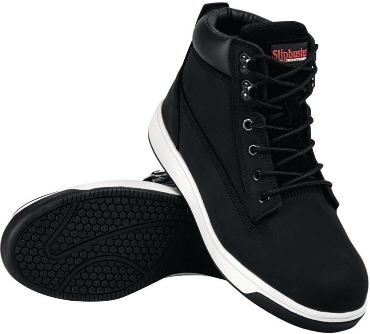  Slipbuster Chaussures de s&eacute;curit&eacute; montantes en cuir nubuck 