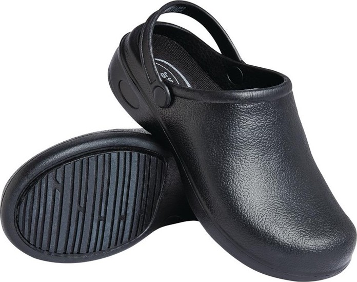  Slipbuster Sabots de cuisine noirs 