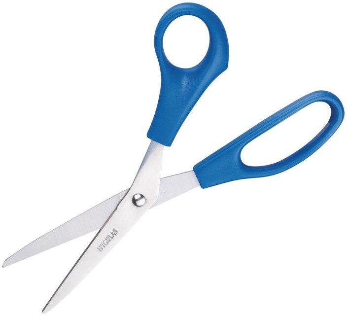  Hygiplas Ciseaux bleus 