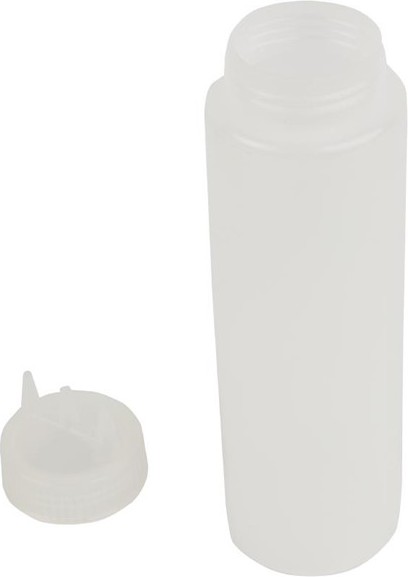  Vogue Bouteille souple transparente 3 embouts 681ml 