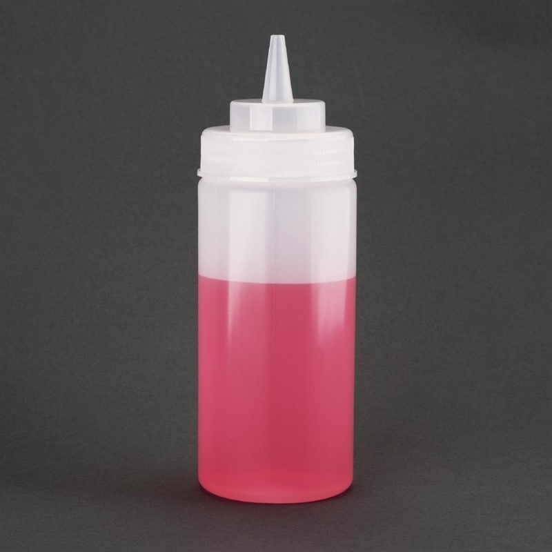  Vogue Distributeur de sauce &agrave; col large 454ml transparent 