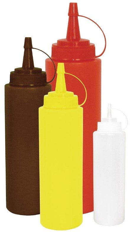  Vogue Distributeur de sauce 340ml marron 
