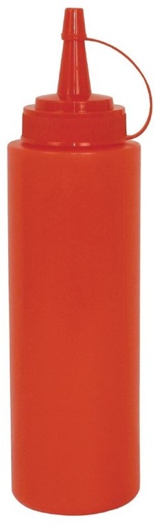  Vogue Distributeur de sauce 682ml rouge 