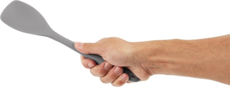  Vogue Spatule cuill&egrave;re grise en silicone r&eacute;sistant &agrave; la chaleur Vogue 