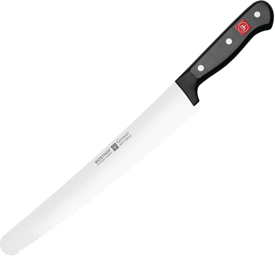  W&uuml;sthof Couteau &agrave; p&acirc;tisserie dentel&eacute; Gourmet 392mm 