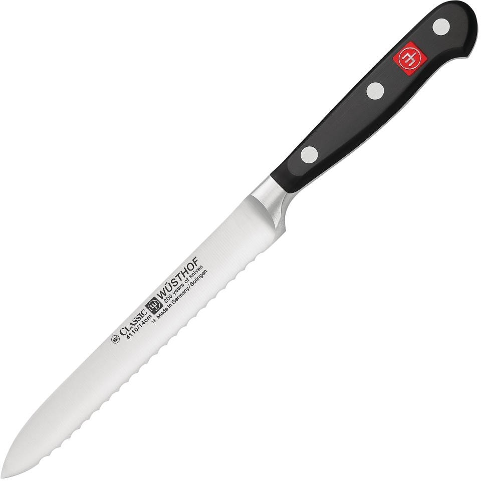  W&uuml;sthof Couteau utilitaire dentel&eacute; Classic 249mm 