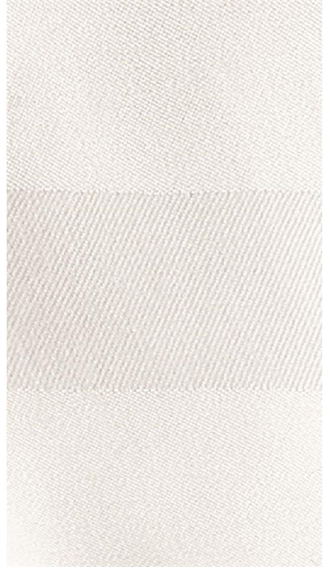  Mitre Luxury Serviettes blanches en coton bande de satin Mitre Luxury 