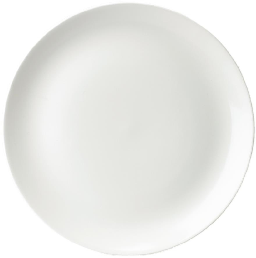  Churchill Assiettes rondes Evolve White 217mm (Lot de 12) 
