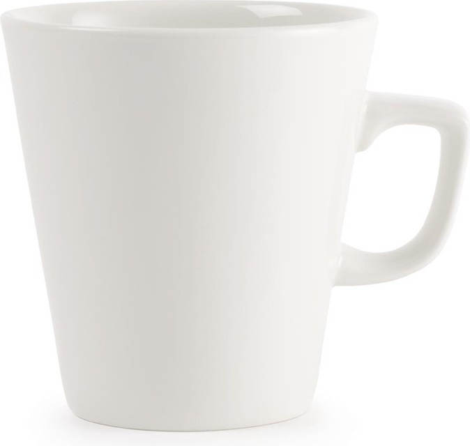  Churchill Tasses &agrave; caf&eacute; Latte blanches unies 440ml 