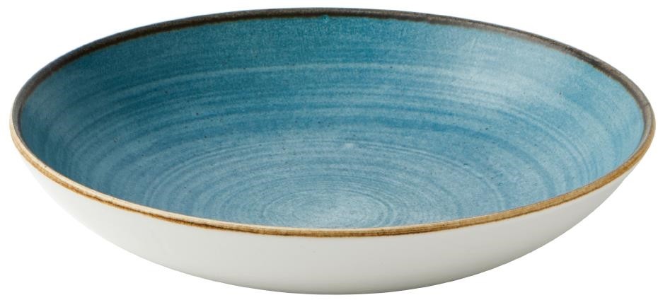  Churchill Assiettes coupes rondes Stonecast Raw Evolve Teal 248mm (Lot de 12) 