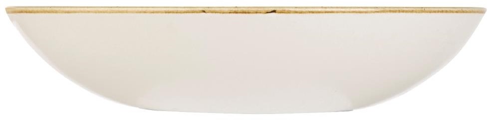  Churchill Assiettes coupes rondes Stonecast Mustard Seed Yellow 248mm (Lot de 12) 