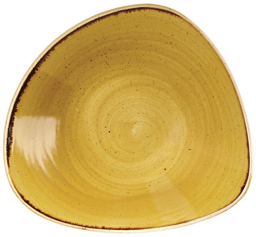  Churchill Bols triangulaires Stonecast Mustard Seed Yellow 229mm (Lot de 12) 