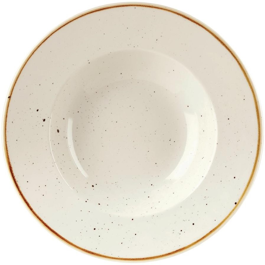  Churchill Bols &agrave; bord large Stonecast Barley White 240mm (Lot de 12) 