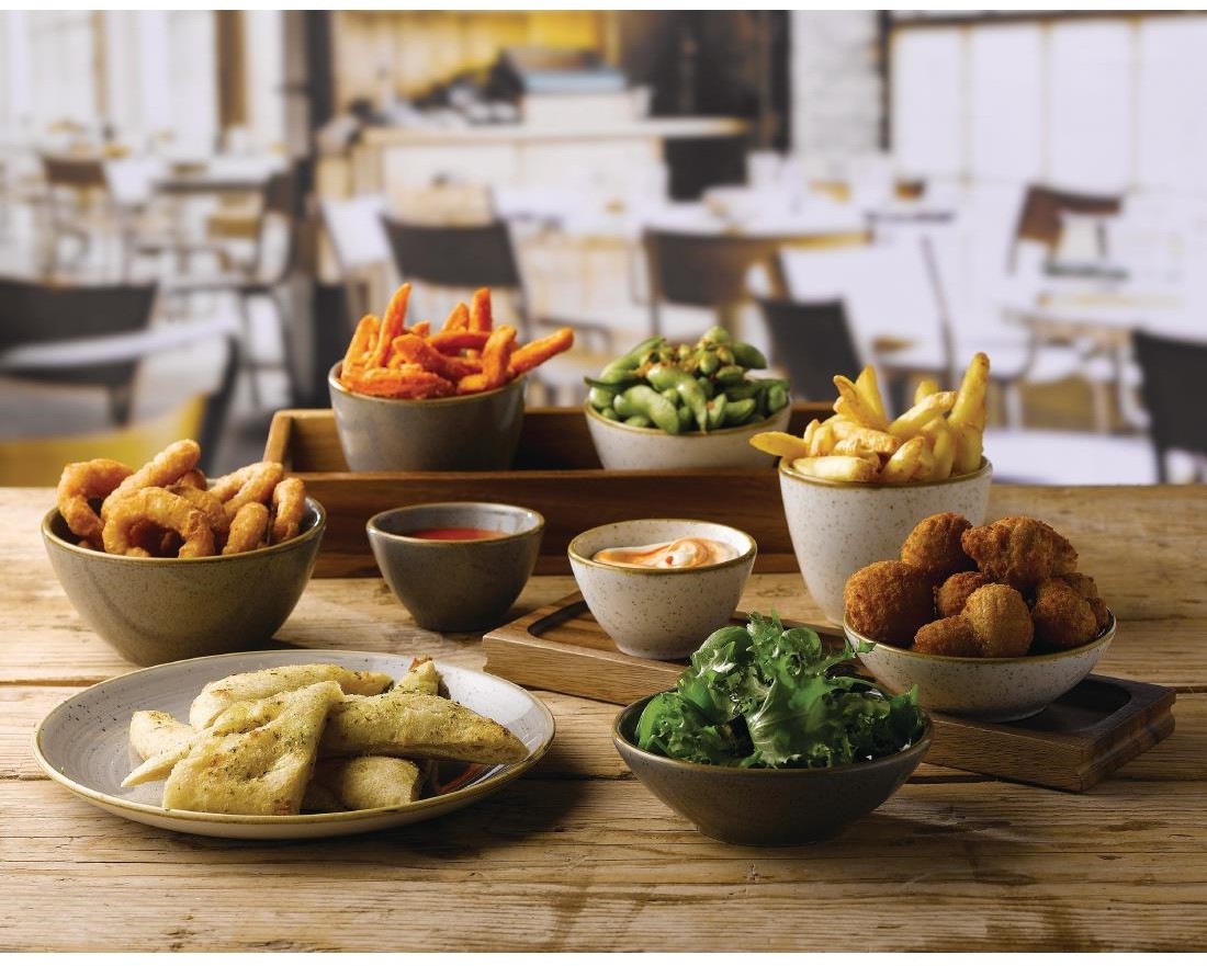  Churchill Bols &agrave; soupe peu profonds Stonecast Grey 200ml (Lot de 12) 