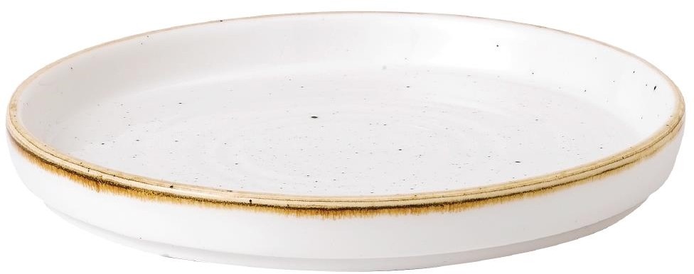  Churchill Assiettes avec rebord Stonecast Barley White 157mm (Lot de 6) 