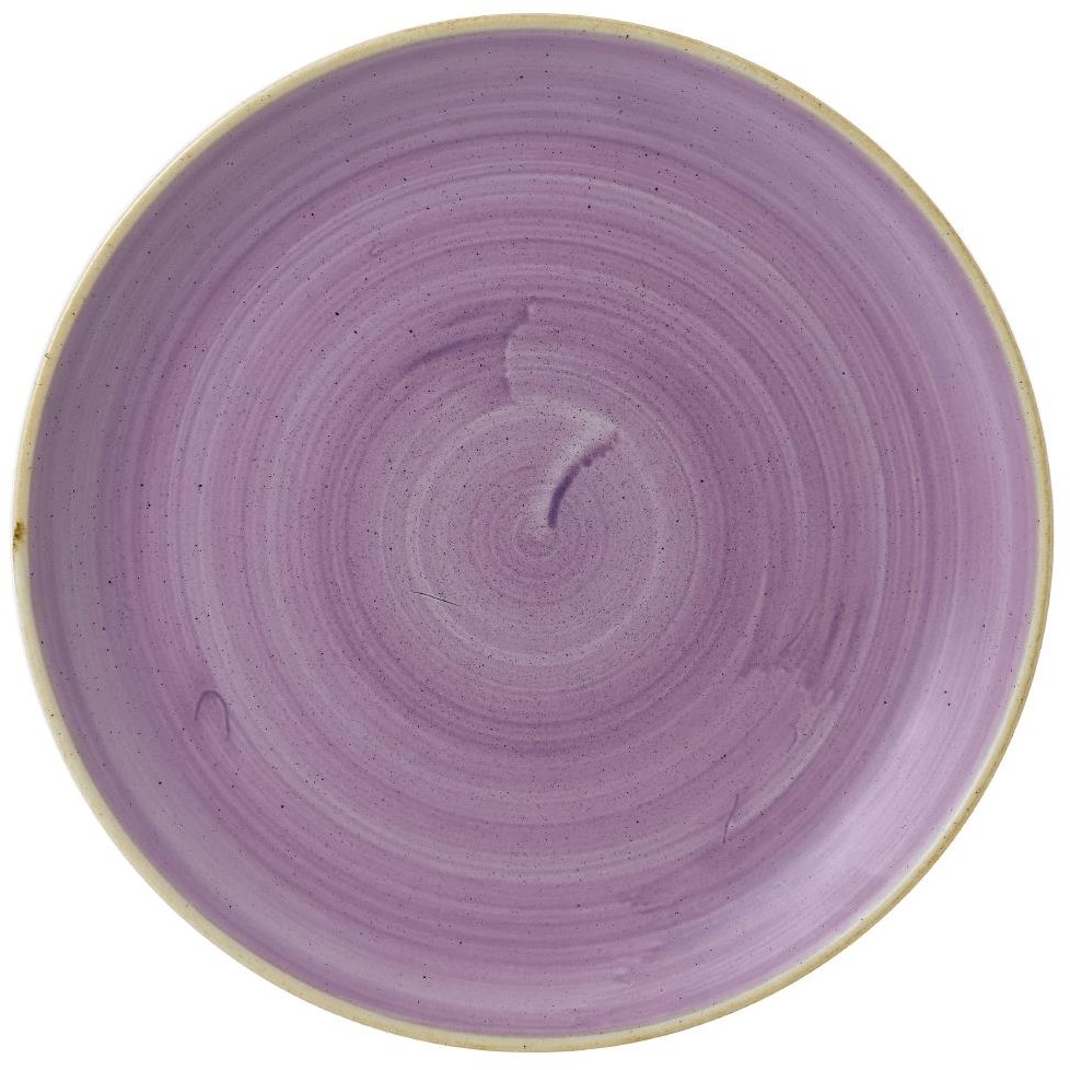  Churchill Assiettes coupes rondes Stonecast Lavender Evolve 286mm (Lot de 12) 