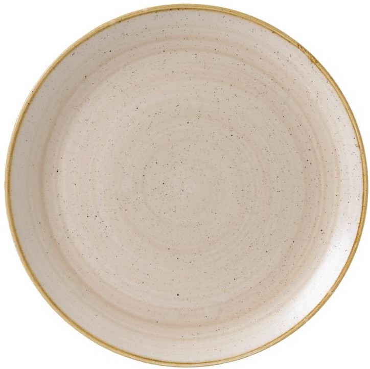  Churchill Assiettes rondes Churchill&nbsp;Stonecast Nutmeg Cream 324mm (Lot de 6) 