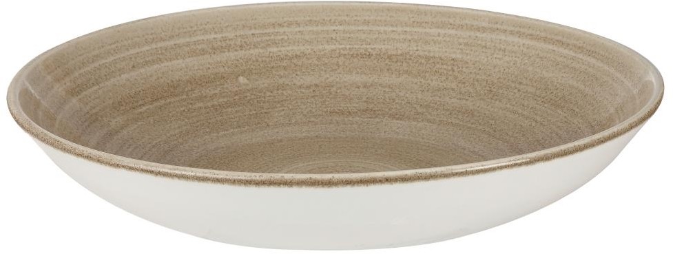  Churchill Assiettes rondes Stonecast Patina Antique Taupe 248mm (Lot de 8) 