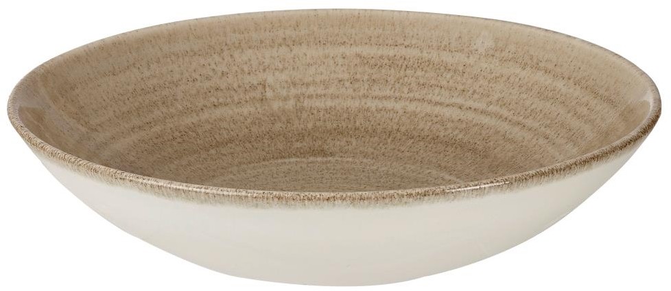  Churchill Assiettes rondes Stonecast Patina Antique Taupe 182mm (Lot de 7) 