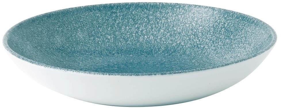  Churchill Assiettes coupe ronde Studio Prints Raku Topaz Blue 182mm (Lot de 12) 