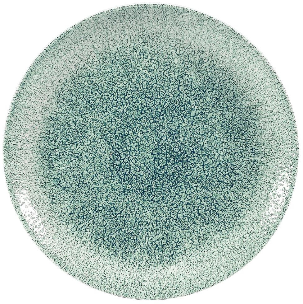  Churchill Assiettes coupes rondes Studio Prints Raku Jade Green 248mm (Lot de 12) 