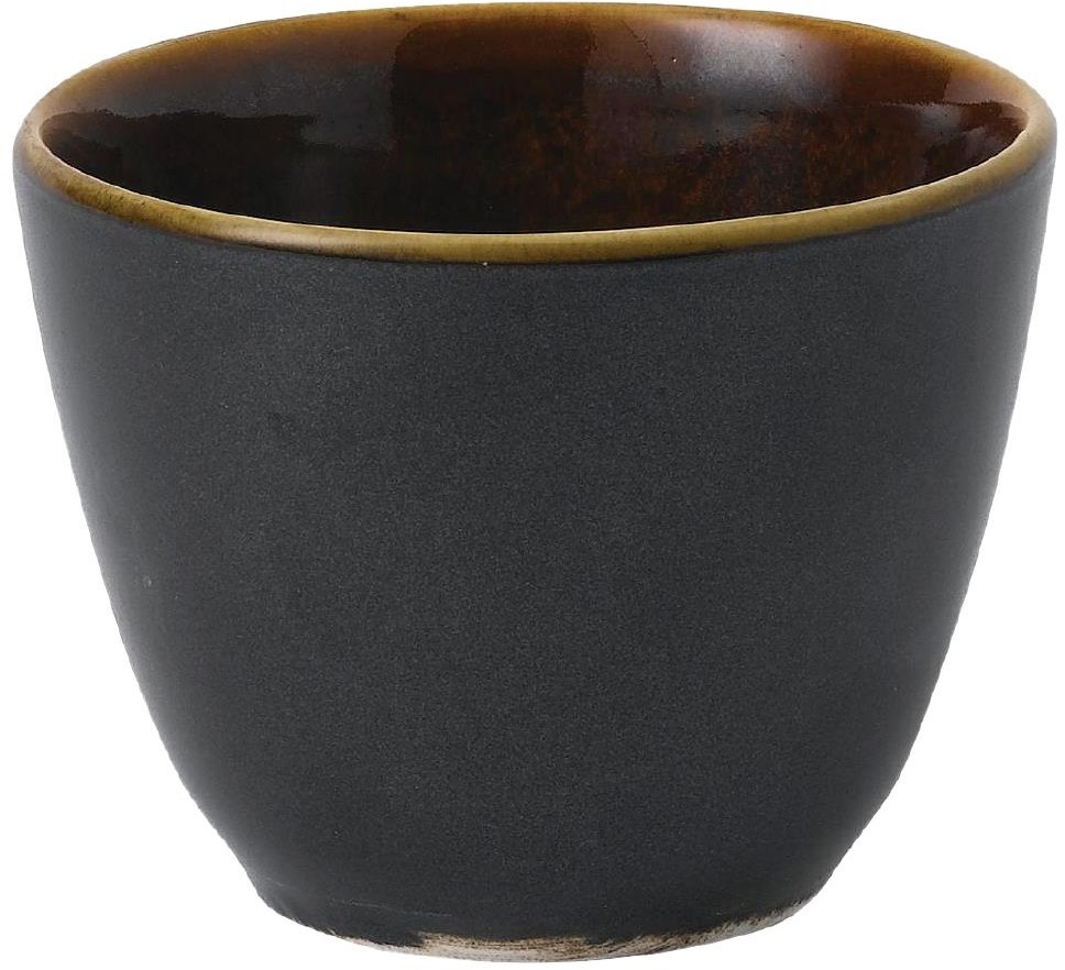  Churchill Pots &agrave; frites Super Vitrified Nourish Black Onyx 2 tons 290ml (Lot de 12) 