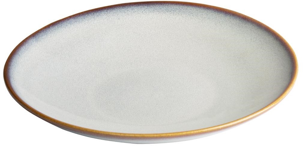  Olympia Assiettes creuses Drift gris uni 260 mm (lot de 4) 