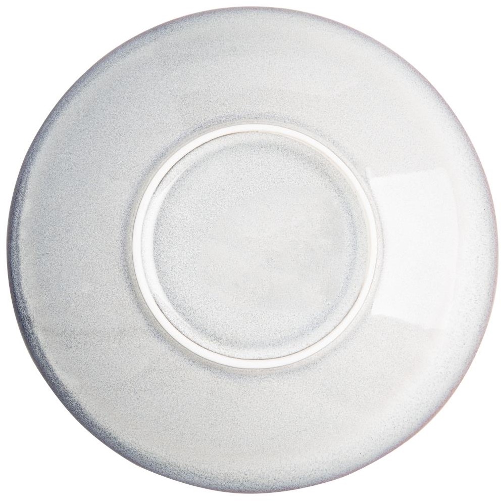  Olympia Assiettes creuses Drift gris uni 260 mm (lot de 4) 
