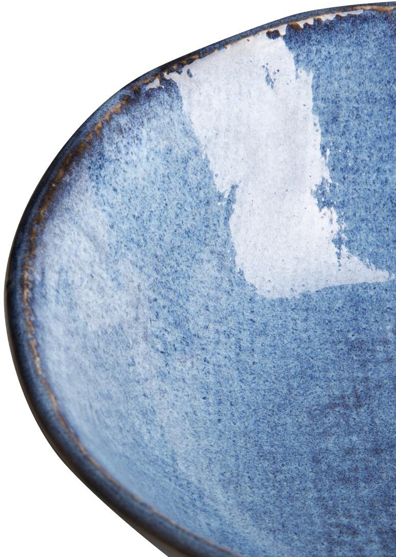  Olympia Bols plats Denim Blue 160 mm (lot de 6) 