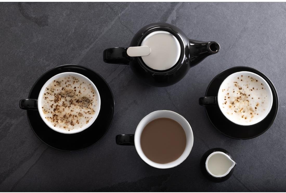 Olympia Mugs Aroma Caf&eacute; noirs 230ml (lot de 6) 