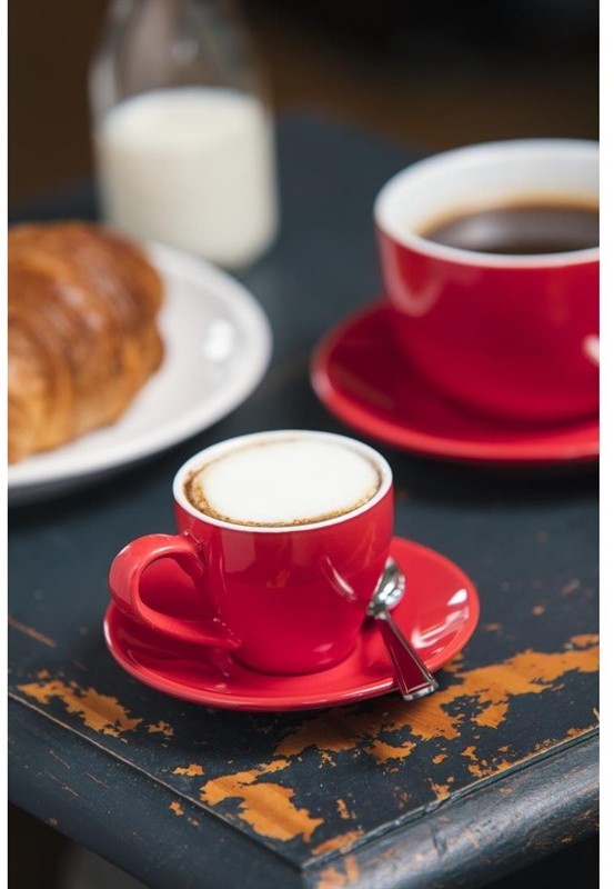  Olympia Tasse &agrave; espresso 100ml rouge 