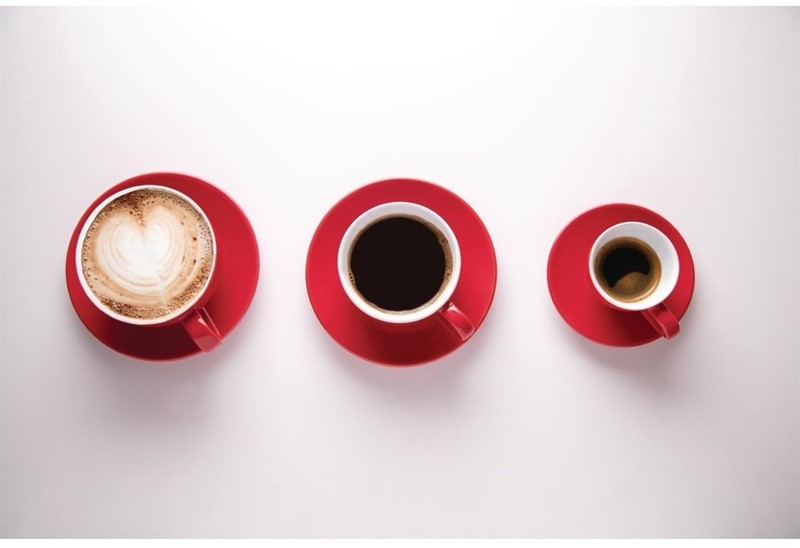  Olympia Tasse &agrave; caf&eacute; rouge 228ml 