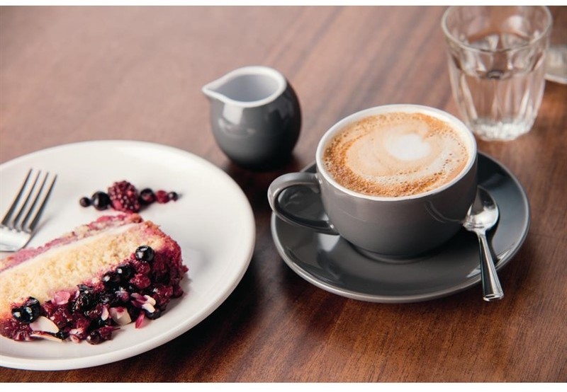  Olympia Tasse cappuccino grise 340ml 