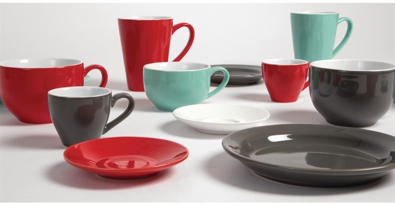  Olympia Soucoupe pour tasse espresso rouge 117mm 