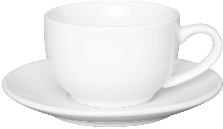  Olympia Soucoupe pour tasses 228ml et 340ml blanche 