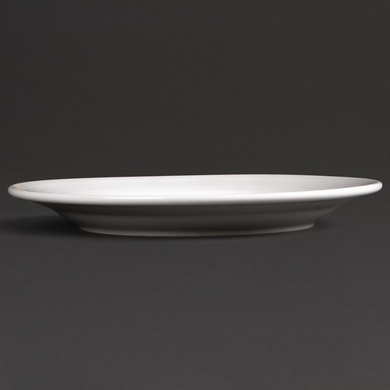  Olympia Assiettes &agrave; bord large Linear 200mm 