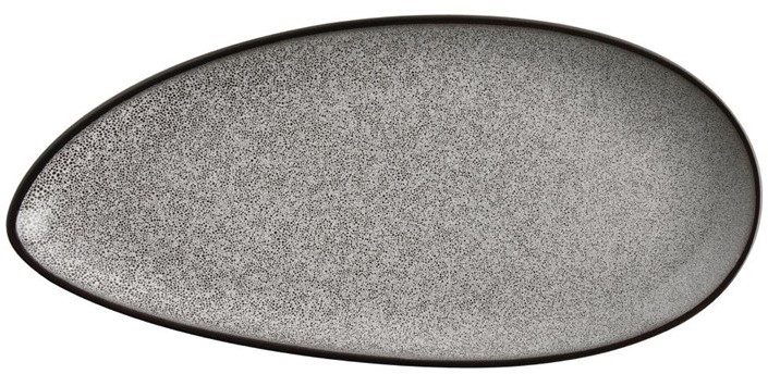  Olympia Assiettes feuille Mineral 255mm 