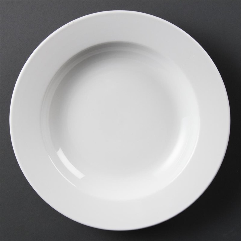  Olympia Assiettes creuses blanches 270mm 