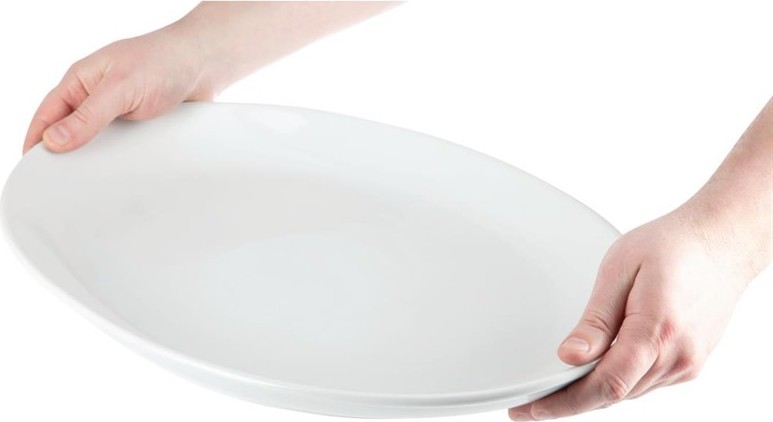  Olympia Assiette creuse ovale 500 x 290mm 