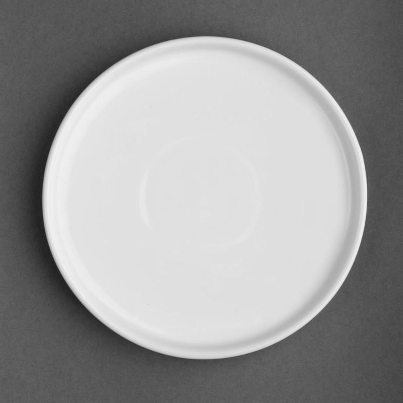  Olympia Assiettes plates rondes Whiteware 150mm (lot de 6) 