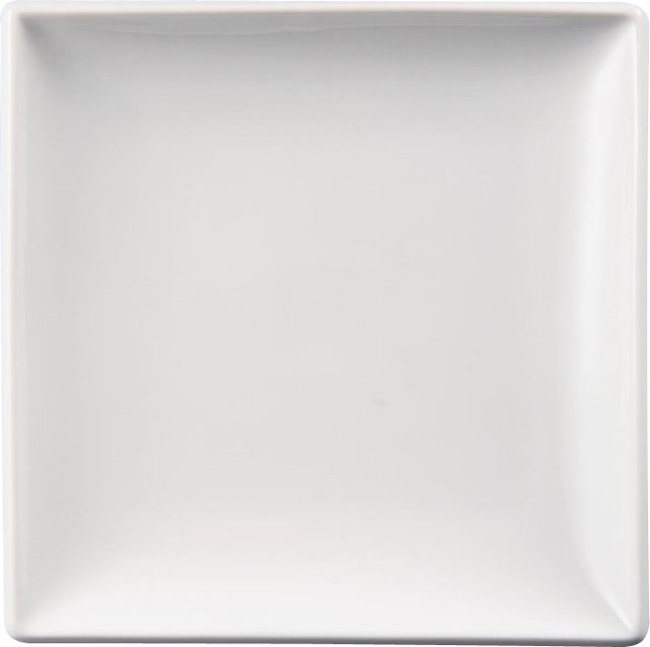  Olympia Assiettes carr&eacute;es blanches 240mm 