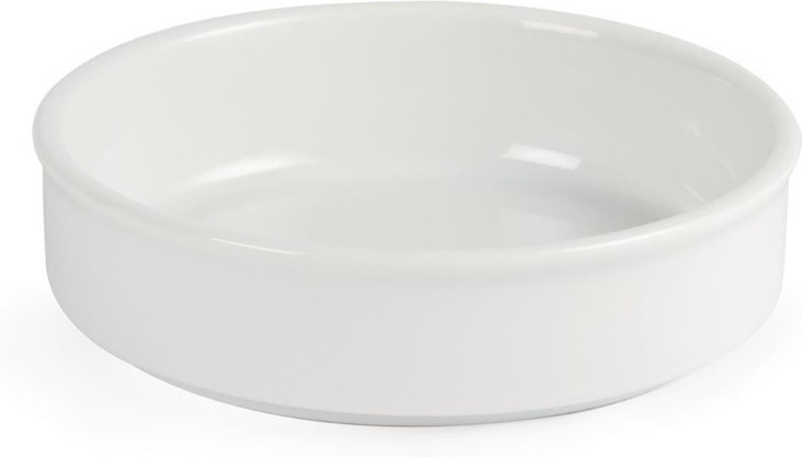  Olympia Plats empilables en porcelaine blanche 134mm 