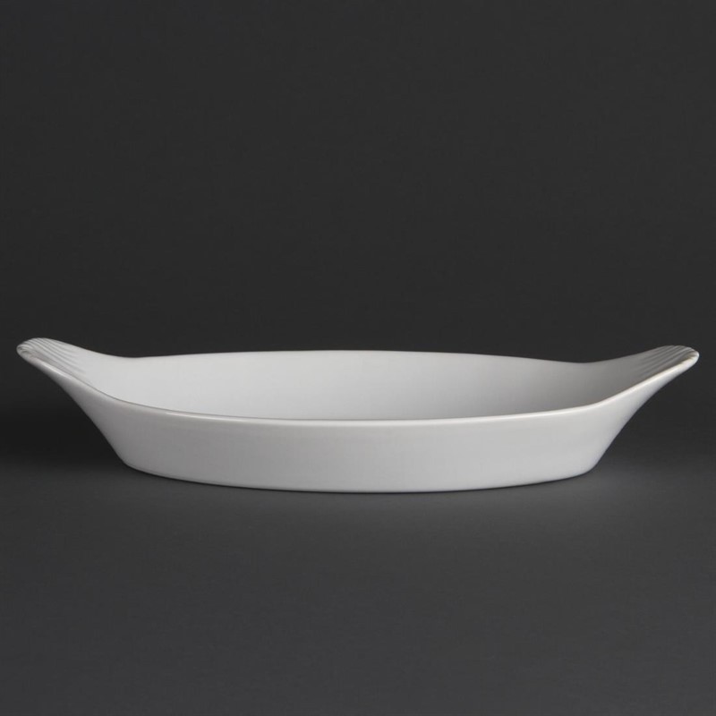  Olympia Plats ovales &agrave; oreilles blancs 290 x 166mm 