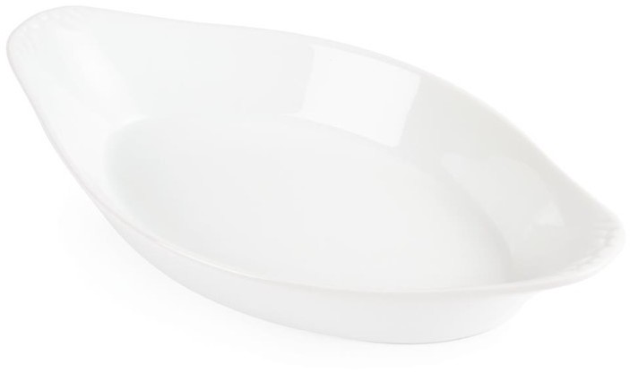  Olympia Plats ovales &agrave; oreilles blancs 253 x 140mm 