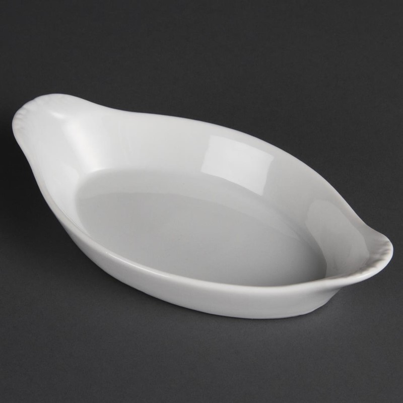  Olympia Plats ovales &agrave; oreilles blancs 204 x 115mm Olympia 