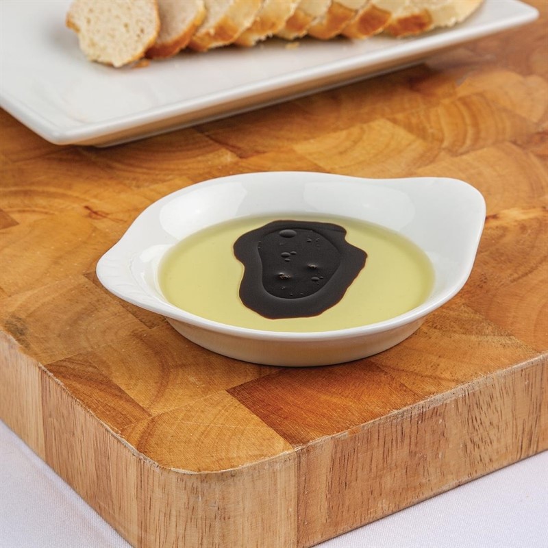  Olympia Plats ronds &agrave; oreilles blancs 156 x 126mm Olympia 