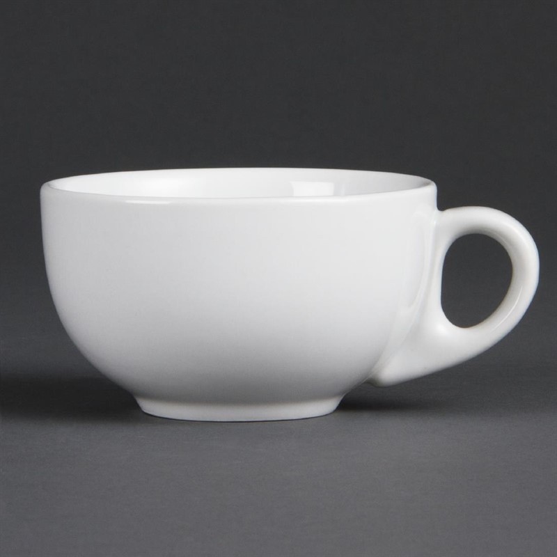  Olympia Tasses &agrave; cappuccino blanches 200ml Olympia 