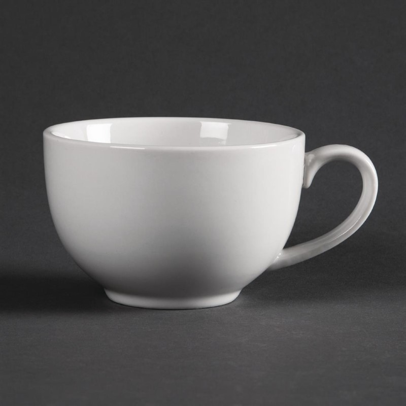  Olympia Tasses &eacute;l&eacute;gantes Whiteware 230ml 