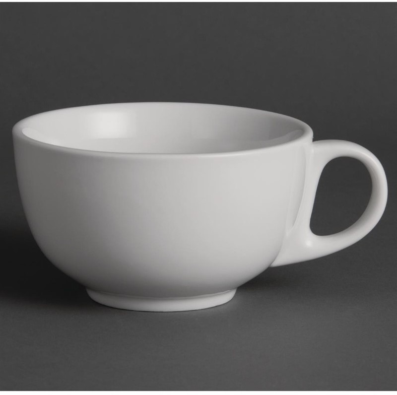  Olympia Tasses &agrave; cappuccino blanches 425ml Olympia 