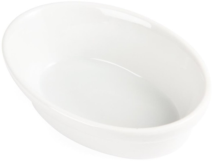  Olympia Plats &agrave; gratin ovales blancs 145 x 104mm 